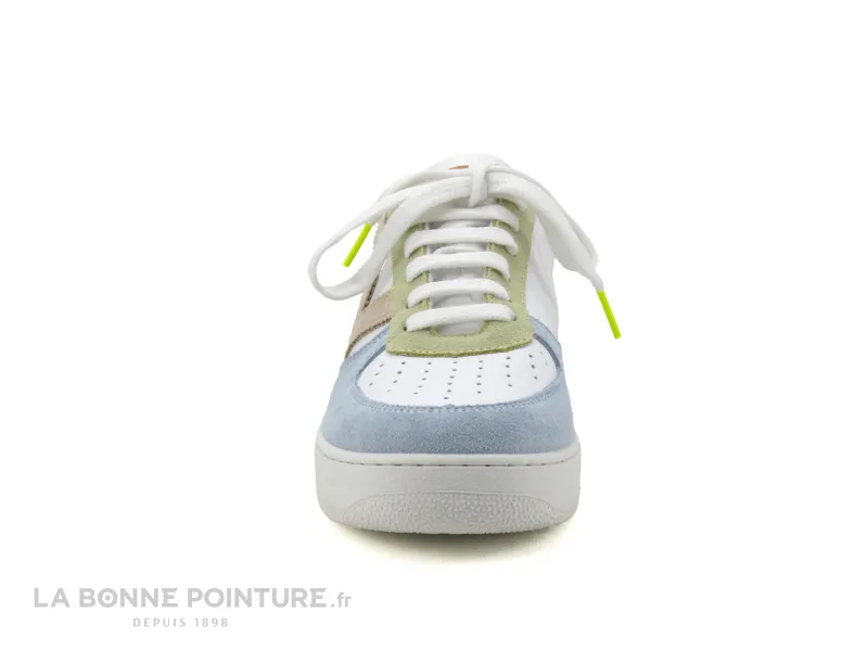 Achat chaussures Victoria Femme Basket, vente Victoria 1 258214 celeste - Basket mode femme blanche et multicolore