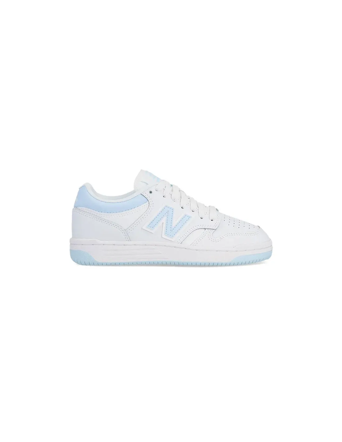 Chaussures New Balance Enfant 480 Blanc Bleu
