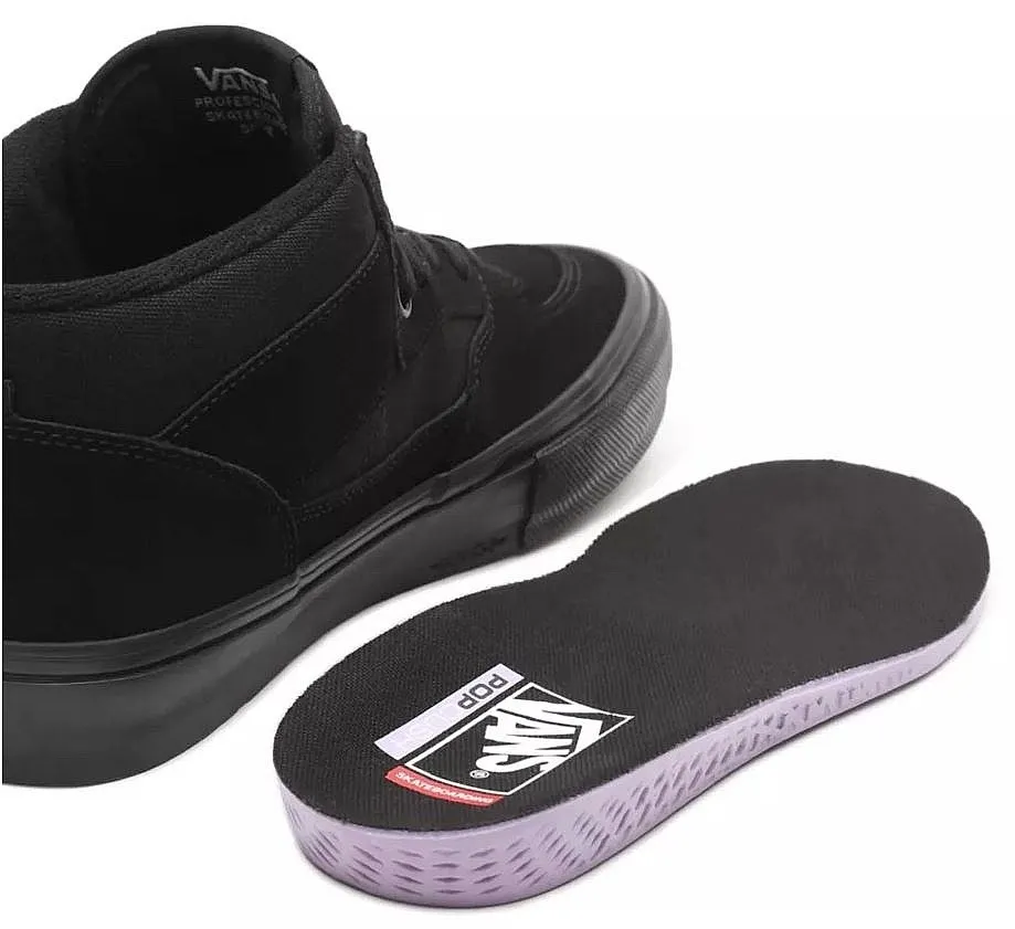 chaussures Vans Skate Half Cab - Black/Black - men´s
