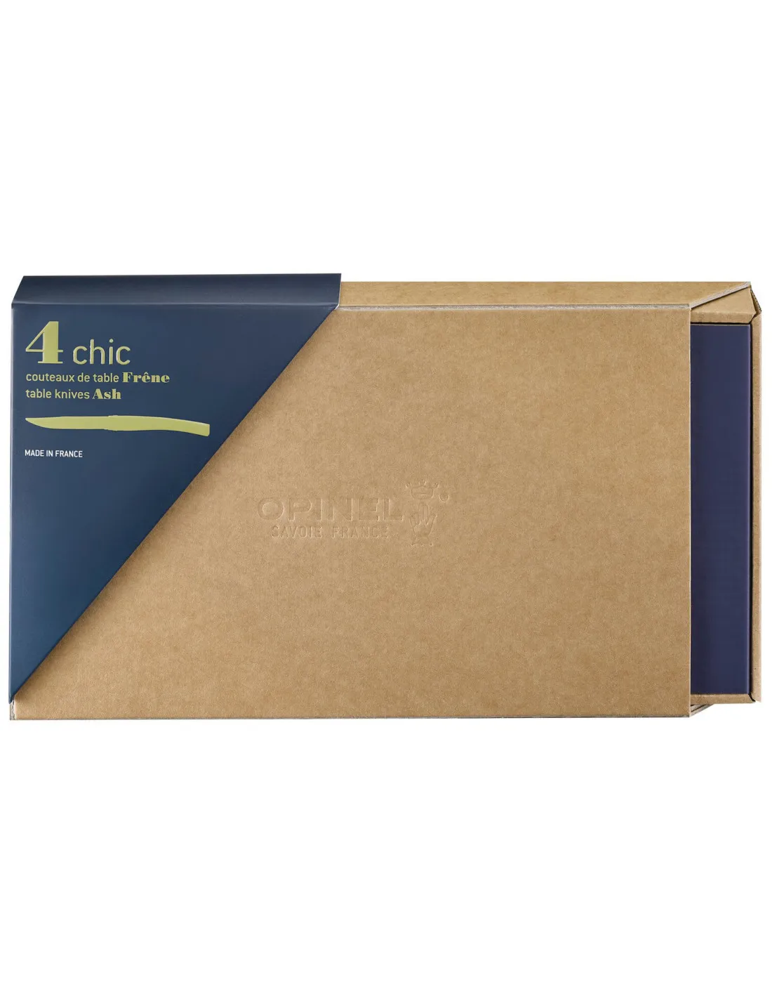 Coffret Opinel Table Chic 4 couteaux inox Sandvik 10cm