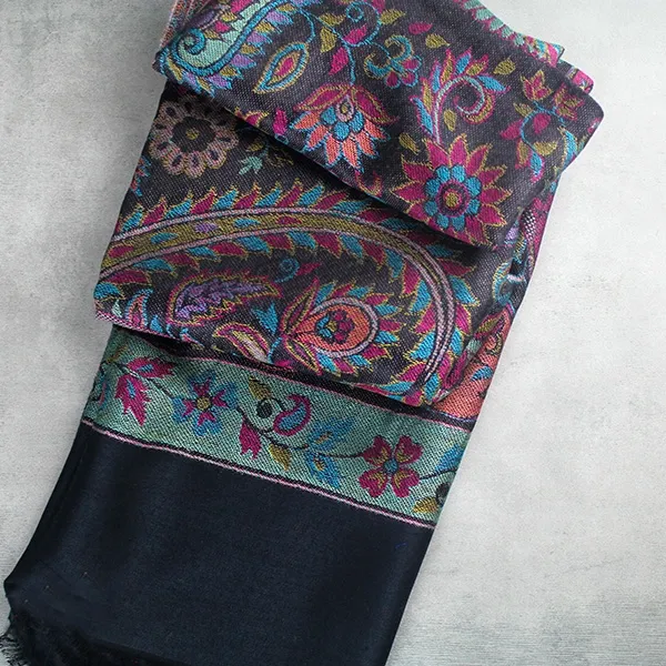 Echarpes Indiennes Tissées Jamawar | Mode Indienne | Pankaj e-boutique