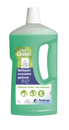 HYGI'GREEN 147 Nettoyant concentré parfumé ECOLABEL 