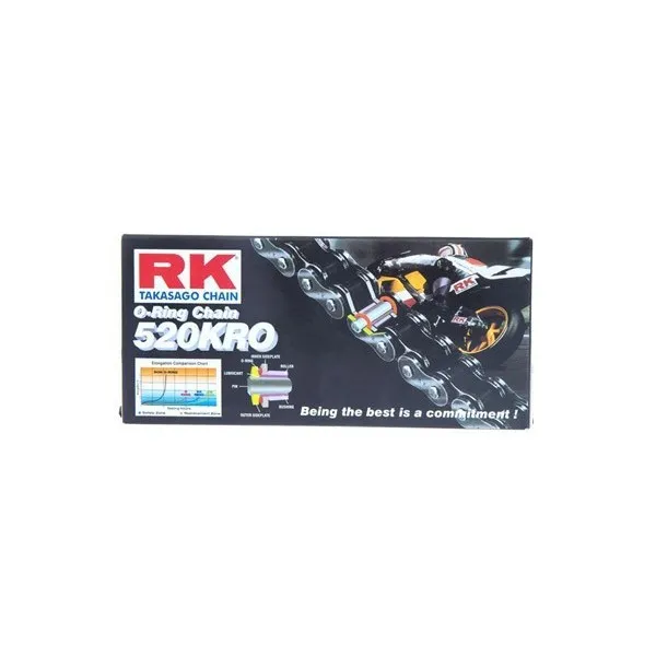 Kit chaîne Acier - EL 252 F Eliminator - 250 - KAWASAKI 1996-2000 