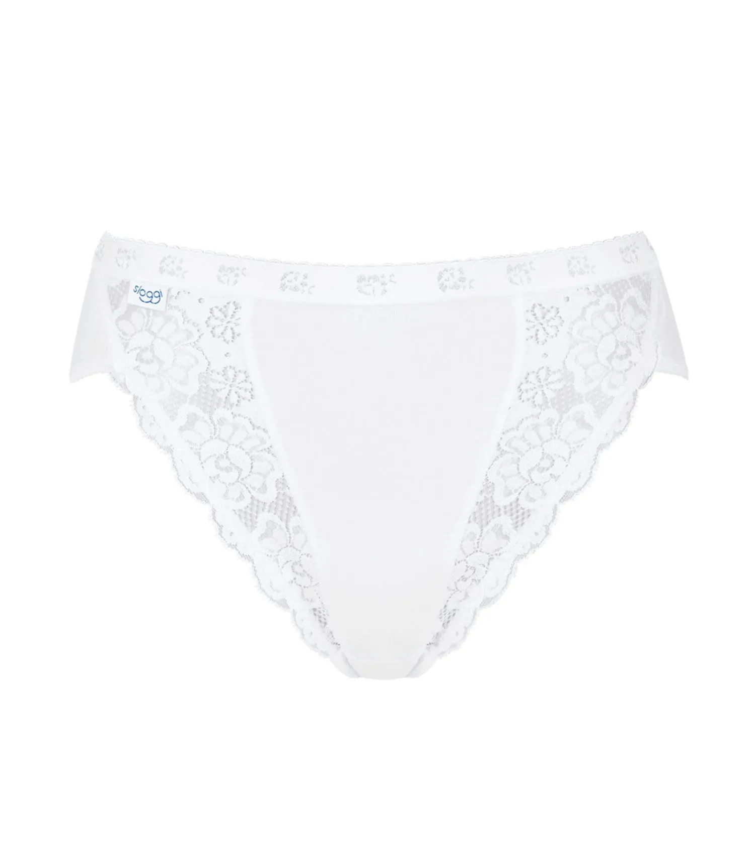 Lot de 4 slips Sloggi Chic Tai Blanc | Lingerie Sipp