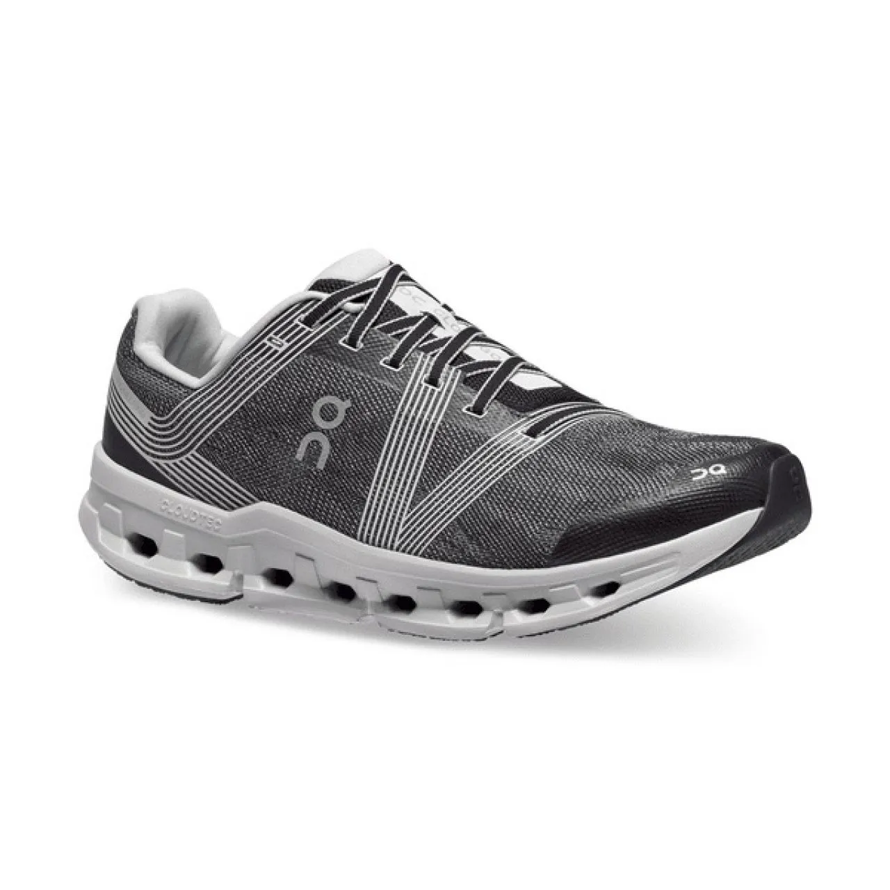 ON RUNNING CLOUDGO BLACK ET GLACIER Chaussures de running