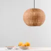 Suspension Haka 1XE27 15W Ø30cm H200 - Faro