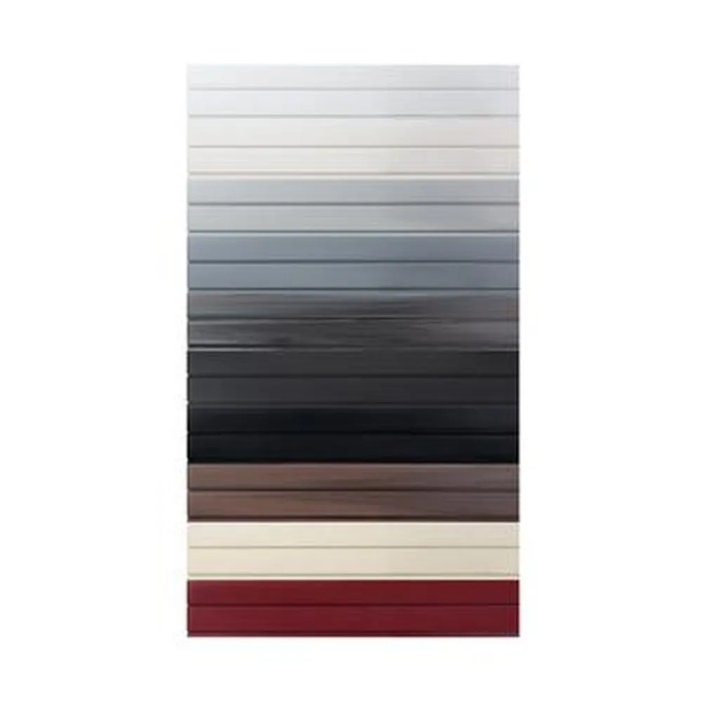 Tour divisible en panneaux lamellés flexislot slim gris clair sim. Ral 7035