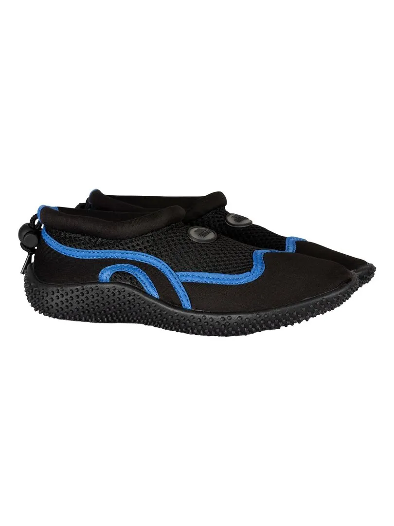 Trespass - Chaussures aquatiques PADDLE - Noir Bleu